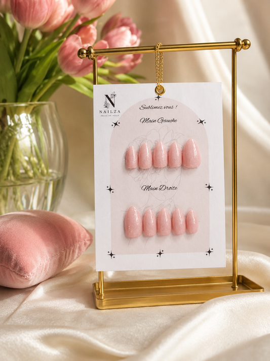 Morning Blush - Clean & Blush Girl - Press On by Nailza