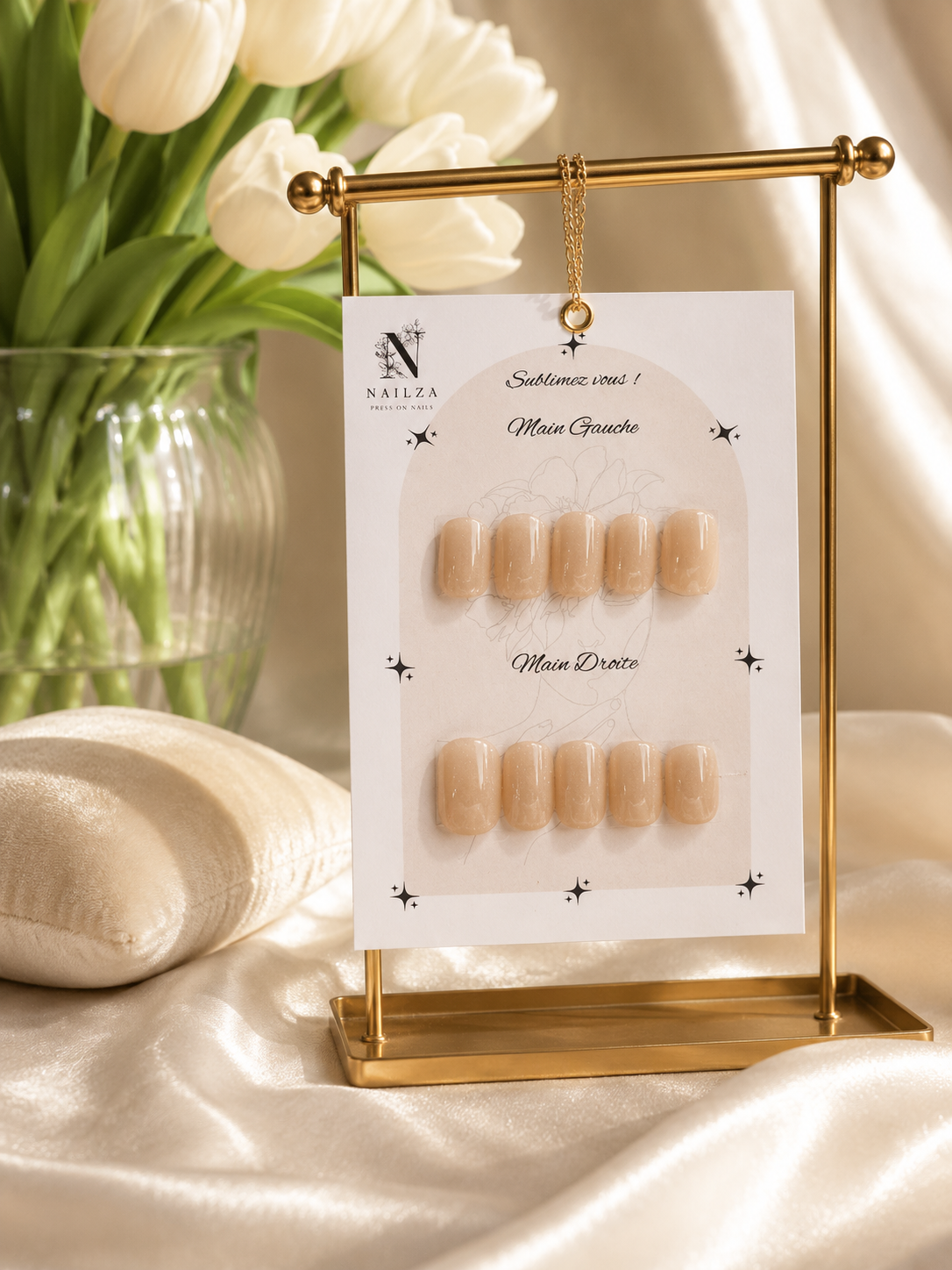 Sweet Nude - Clean & Blush Girl - Press On by Nailza