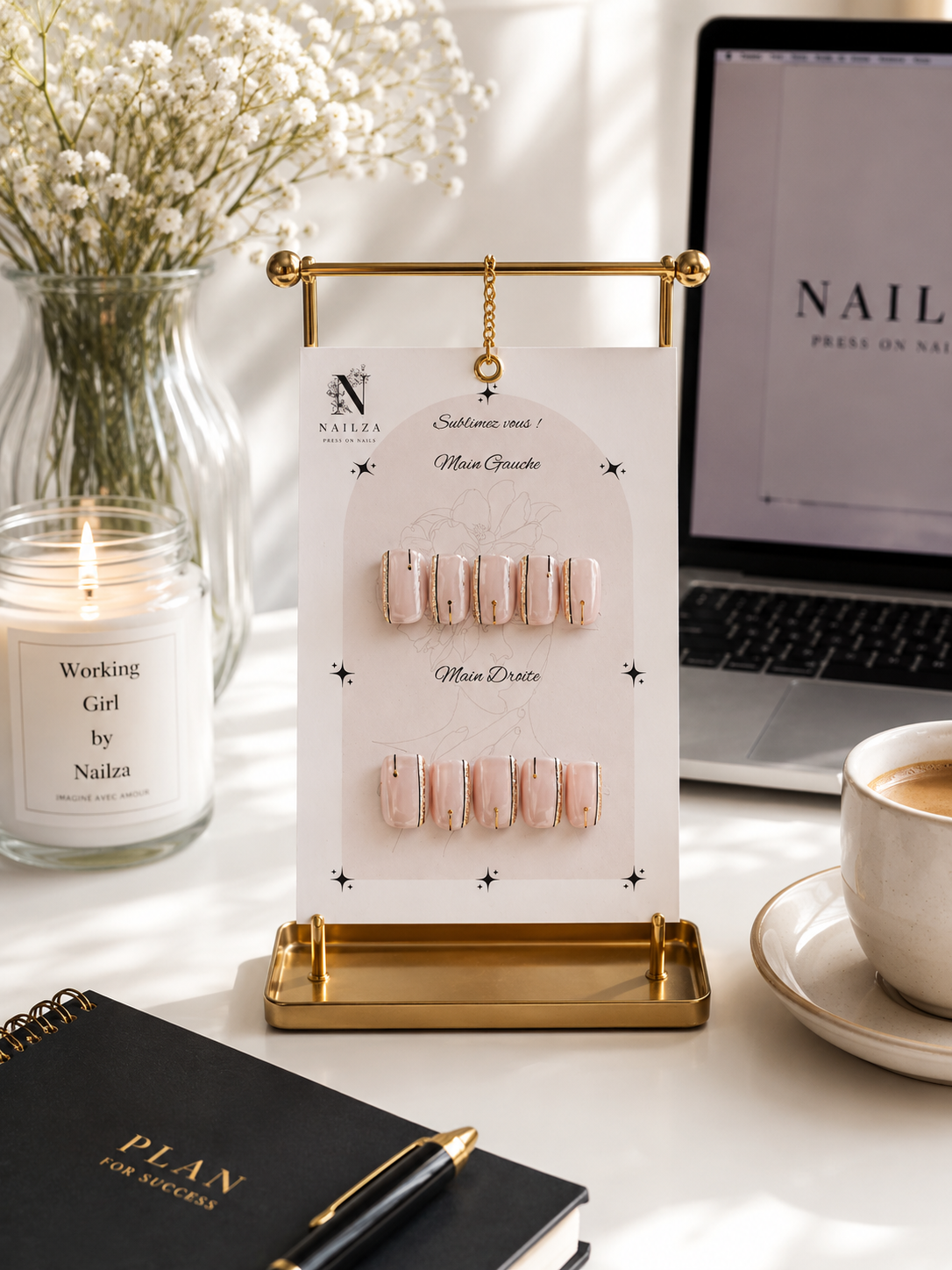 Work Mood - Working Girl - Press On by Nailza